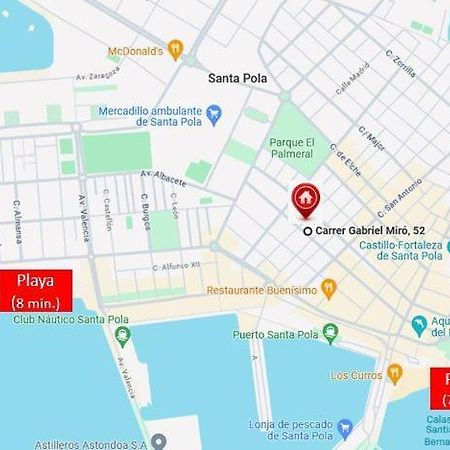 Centrico Apartamento Con Todo A Estrenar En La Playa Santa Pola Dış mekan fotoğraf